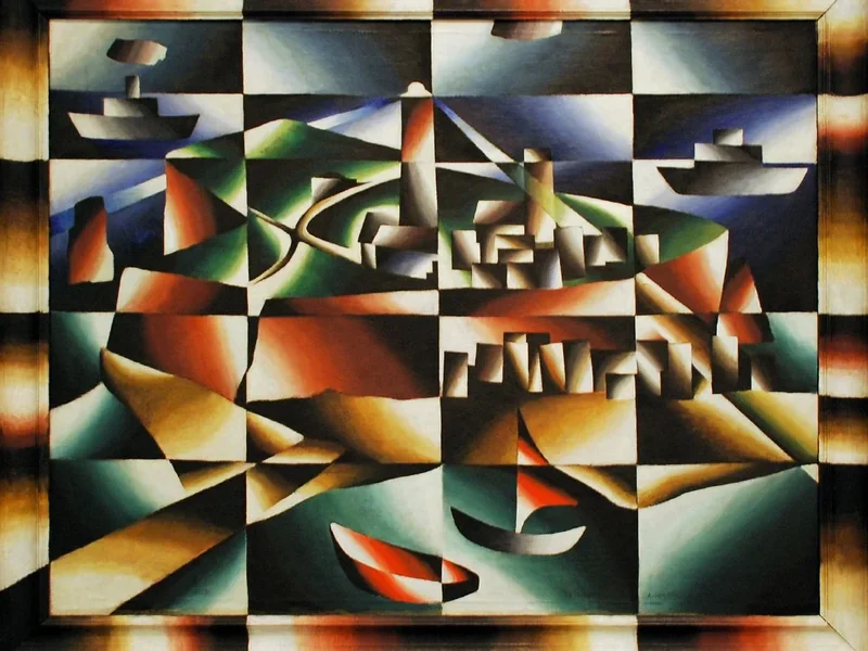 1875-Arthur Segal - Helgoland, 1923